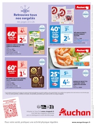 Offre Crevettes surgelées dans le catalogue Auchan Hypermarché du moment à la page 52