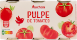 PULPE DE TOMATES AUCHAN - AUCHAN en promo chez Auchan Hypermarché Avignon à 3,98 €