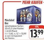Bier bei nah und gut im Königsberg Prospekt für 13,99 €