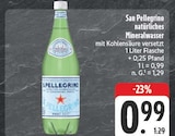 natürliches Mineralwasser Angebote von San Pellegrino bei E center Jena für 0,99 €