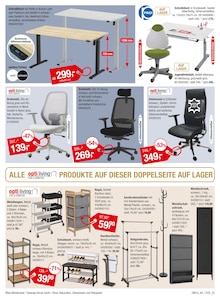 Bürostuhl im Opti-Wohnwelt Prospekt "Möbel und Küchen Spartage" mit 28 Seiten (Würzburg)