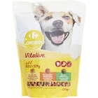 Multi-croquettes pour chiens - CARREFOUR COMPANINO VITALIVE - Carrefour à Versailles Multi-croquettes pour chiens - CARREFOUR COMPANINO VITALIVE en promo chez Carrefour Versailles à 2,71 €