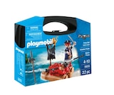 Valisette pirate ou pompier - PLAYMOBIL en promo chez Carrefour Montpellier à 13,90 €