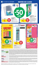 Promos Classeur dans le catalogue "VIVEMENT LA FIN DES VACANCES" de Intermarché Express à la page 6