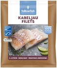 Kabeljau Filets Angebote von Followfish bei REWE Mainz für 7,99 €