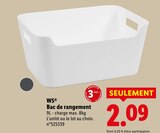 Bac de rangement - W5 dans le catalogue Lidl