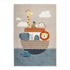Aktuelle Teppich Angebote bei XXXLutz Möbelhäuser in Salzgitter Aktuelles KINDERTEPPICH 80/150 cm Arche Noah Tier Angebot bei XXXLutz Möbelhäuser in Salzgitter ab 29,99 €