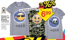 Kinder-T-Shirts mit Wende-Pailletten bei Jawoll in Köln Kinder-T-Shirts mit Wende-Pailletten im Angebot bei Jawoll Köln für 6,99 €