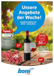 Aktueller boni Center Supermärkte Prospekt für Hattingen: Unsere Angebote der Woche! mit 8} Seiten, 29.07.2024 - 03.08.2024