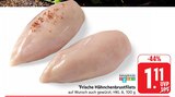 Frische Hähnchenbrustfilets bei EDEKA im Prospekt "" für 1,11 €