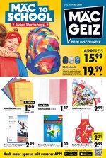Mäc-Geiz Prospekt für Eberswalde mit 12 Seiten Mäc-Geiz Prospekt für Eberswalde: "Dein Discounter!", 12 Seiten, 19.07.2021 - 23.07.2021