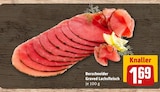 REWE Meiningen - Berschneider Graved Lachsfleisch Angebot im Prospekt Berschneider Graved Lachsfleisch bei REWE im Meiningen Prospekt für 1,69 €