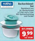 Backschüssel-Set im Angebot bei Marktkauf in Bautzen Backschüssel-Set Angebote von rotho bei Marktkauf Bautzen für 9,99 €