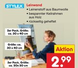 Leinwand im Angebot bei Netto Marken-Discount in Göttingen Leinwand Angebote von Stylex bei Netto Marken-Discount Göttingen für 2,99 €