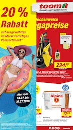 Der aktuelle toom Baumarkt Prospekt Der aktuelle toom Baumarkt Prospekt Respekt, wer's selber macht.