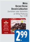 E xpress Berg - Weiss Herzen Sterne Brezeln Lebkuchen Angebot im Prospekt Weiss Herzen Sterne Brezeln Lebkuchen bei E xpress im Berg Prospekt für 2,99 €