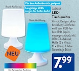 LED-Tischleuchte Round-Ausführung von CASALUX im aktuellen ALDI SÜD Prospekt für 7,99 €