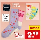 Socken Angebote von Spirit of Colours bei Netto Marken-Discount Friedrichshafen für 2,99 €