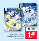 Kraft-Aktiv-Duft-Spender im Angebot bei Marktkauf in Sindelfingen Kraft-Aktiv-Duft-Spender Angebote von WC-Frisch bei Marktkauf Sindelfingen für 1,49 €