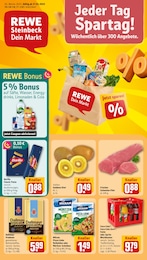 REWE Prospekt "Dein Markt" für Reutlingen, 30 Seiten, 27.01.2025 - 01.02.2025