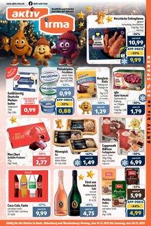 Käse im aktuellen aktiv & irma Prospekt (Oldenburg) Käse im aktiv & irma Prospekt "Top Angebote" mit 16 Seiten (Oldenburg)