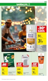Prix et réduction Crème Solaire dans le prospectus Carrefour Market en cours Offre Crème Solaire dans le catalogue Carrefour Market du moment à la page 25