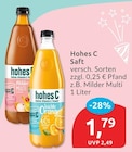 Milder Multi von hohes C für 1,79 € bei budni im Angebot Milder Multi von hohes C im aktuellen budni Prospekt