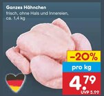 Aktuelles Ganzes Hähnchen Angebot bei Netto Marken-Discount in Würzburg ab 4,79 €