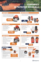 Prix et réduction Casque dans le prospectus Husqvarna en cours Offre Casque dans le catalogue Husqvarna du moment à la page 9