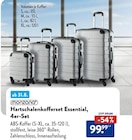 Hartschalenkofferset Essential, 4er-Set im Angebot bei ALDI Nord in Wuppertal Hartschalenkofferset Essential, 4er-Set Angebote von Monzana bei ALDI Nord Wuppertal für 99,99 €