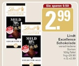 Excellence Schokolade Angebote von Lindt bei WEZ Löhne für 2,99 €