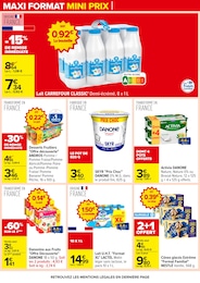 Prix et réduction Compote dans le prospectus Carrefour en cours Offre Compote dans le catalogue Carrefour du moment à la page 8