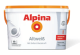 Altweiß Angebote von Alpina bei toom Baumarkt Schwerin für 39,99 €