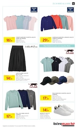 Prix et réduction Jupe dans le prospectus Intermarché Hyper en cours Offre Jupe dans le catalogue Intermarché Hyper du moment à la page 55