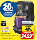 Kapselmaschine von Bosch, Tassimo im aktuellen Lidl Prospekt