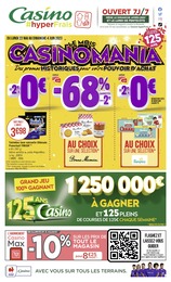 Géant Casino Catalogue "LE MOIS CASINOMANIA", 47 pages, Saint-Martin-Lacaussade,  22/05/2023 - 04/06/2023