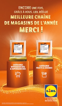 Prospectus Lidl de la semaine "Des fêtes magiques !" avec 2 pages, valide du 18/12/2024 au 24/12/2024 pour Marly et alentours