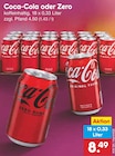 Coca-Cola oder Zero Angebote von Coca-Cola bei Netto Marken-Discount Nettetal für 8,49 €