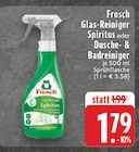 Glas-Reiniger Spiritus Angebote von Frosch bei E center Recklinghausen für 1,79 €