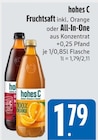 Orange im Angebot bei E xpress in Germering Orange Angebote von hohes C bei E xpress Germering für 1,79 €