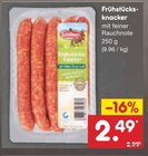 Frühstücksknacker bei Netto Marken-Discount im Borkheide Prospekt für 2,49 €