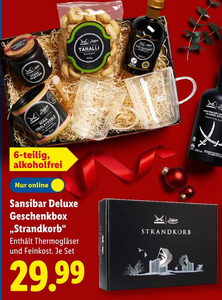 Deluxe Geschenkbox 'Strandkorb'