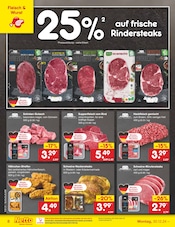 Aktueller Netto Marken-Discount Prospekt mit Rindfleisch, "Aktuelle Angebote", Seite 8