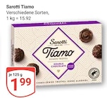 Tiamo Feinste Trüffel Double Chocolate im Angebot bei GLOBUS in Herne Tiamo Feinste Trüffel Double Chocolate Angebote von Sarotti bei GLOBUS Herne für 1,99 €