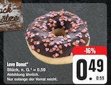 Love Donut bei E center im Creußen Prospekt für 0,49 €