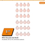 Promo Mini-boules de Noël à 1,49 € dans le catalogue Action à Flers