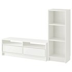 Aktuelles TV-Möbel, Kombination weiß 160x39x106 cm Angebot bei IKEA in Wuppertal ab 128,99 €