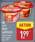 Brotaufstrich von POPP für 1,99 € bei ALDI Nord im Angebot Brotaufstrich von POPP im aktuellen ALDI Nord Prospekt