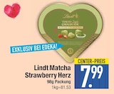 Matcha Strawberry Herz von Lindt im aktuellen EDEKA Prospekt für 7,99 €