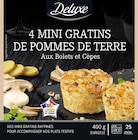 4 mini gratins de pommes de terre - DELUXE en promo chez Lidl Malakoff à 2,69 €